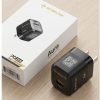 Interlink Aura 25W GaN Mini Size Adapter box packaging featuring USB-C and USB-A dual ports