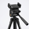 Close up view of Bluk's Tripod 360 Degree Pan Tilt Head and Phone Mount