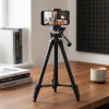 Desk Setup with Bluk's Phone Tripod Stand for Live Streaming