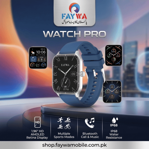FAYWA Watch Pro Big Screen Big on Style product showcase